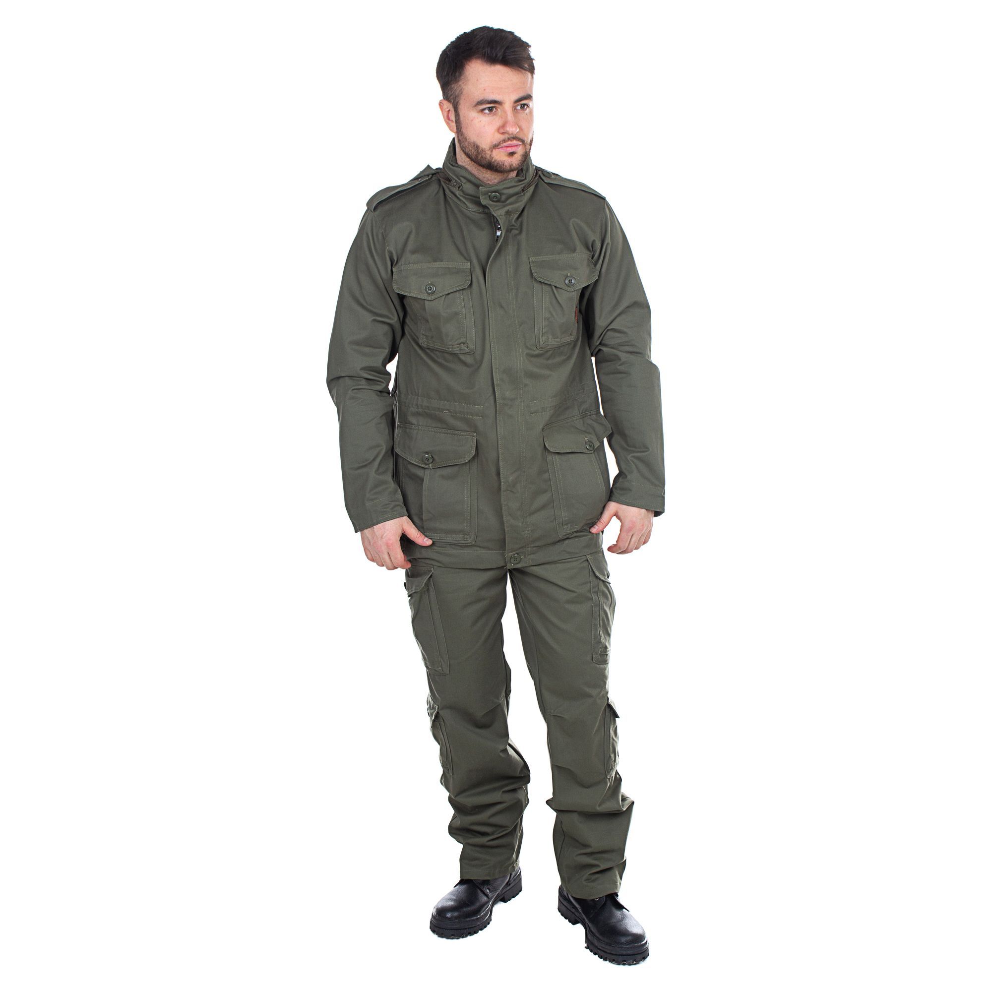

Костюм летний Huntsman Крафт ткань Cotton цвет Хаки 52-54/182, Крафт