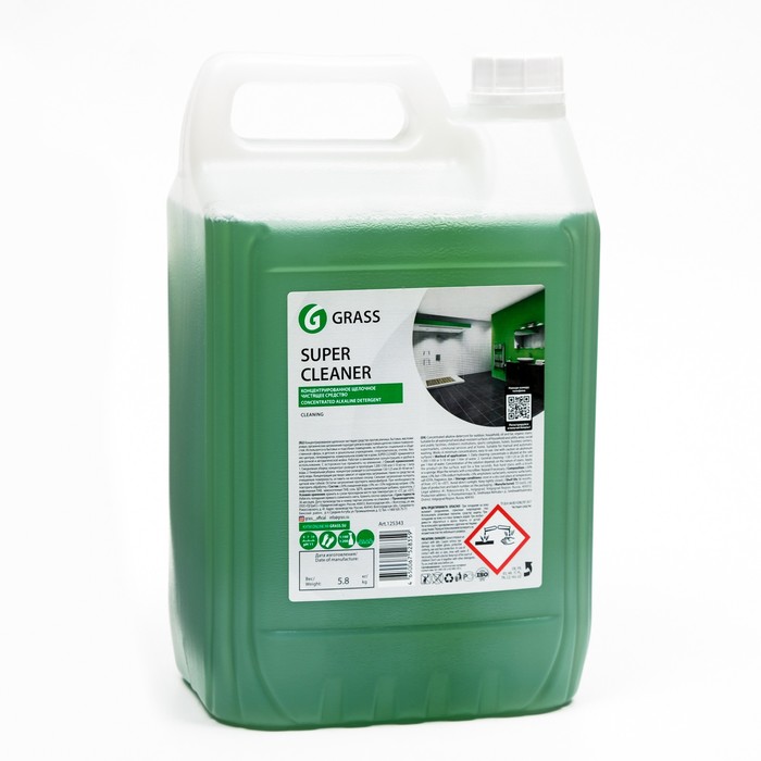 

Концентрированое щелочное моющее средство "Super Cleaner" 5,8 кг