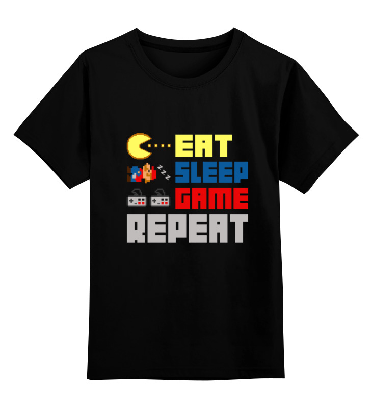 

Детская футболка классическая Printio Gamer, р. 164, Черный, 0000000699424