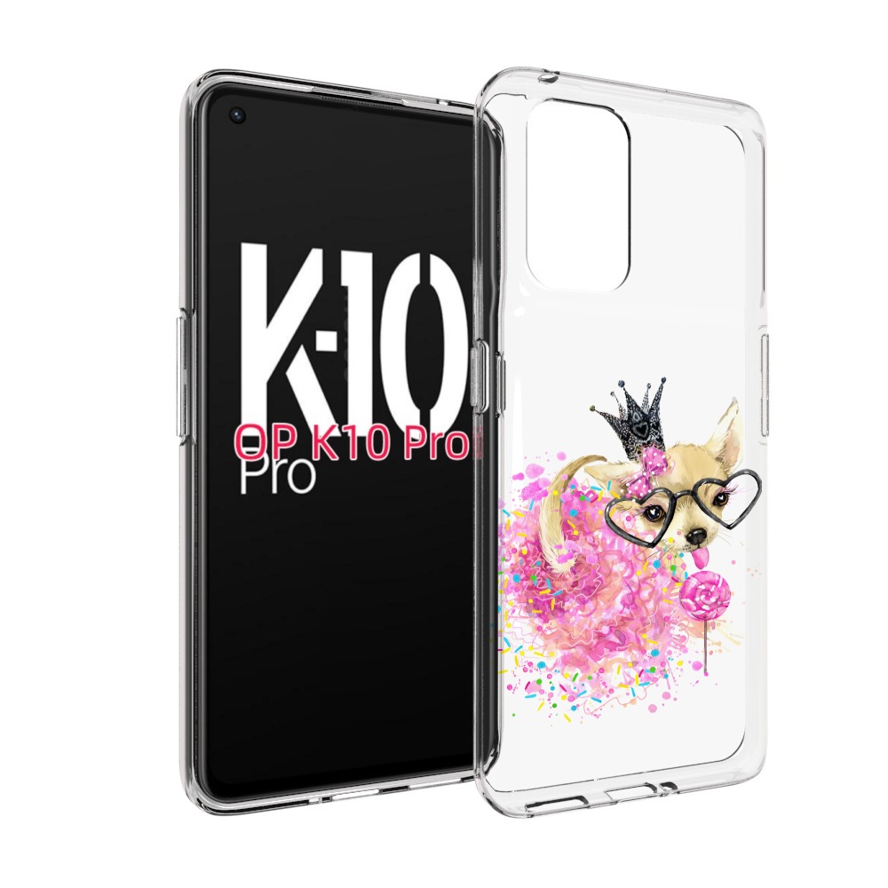 

Чехол MyPads сладкая принцесса для OPPO K10 Pro, Прозрачный, Tocco