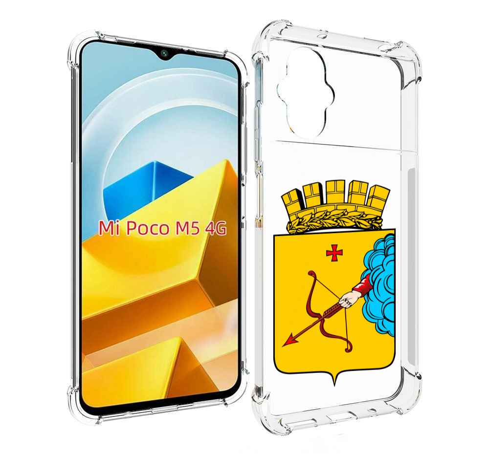 

Чехол Mypads Герб-Кировская-Область Для Poco M5 Пр, Прозрачный, Tocco
