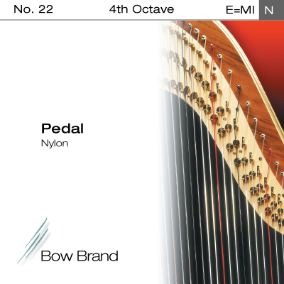 Струна E4 для арфы Bow Brand Pedal Artists Nylon PN-22E4