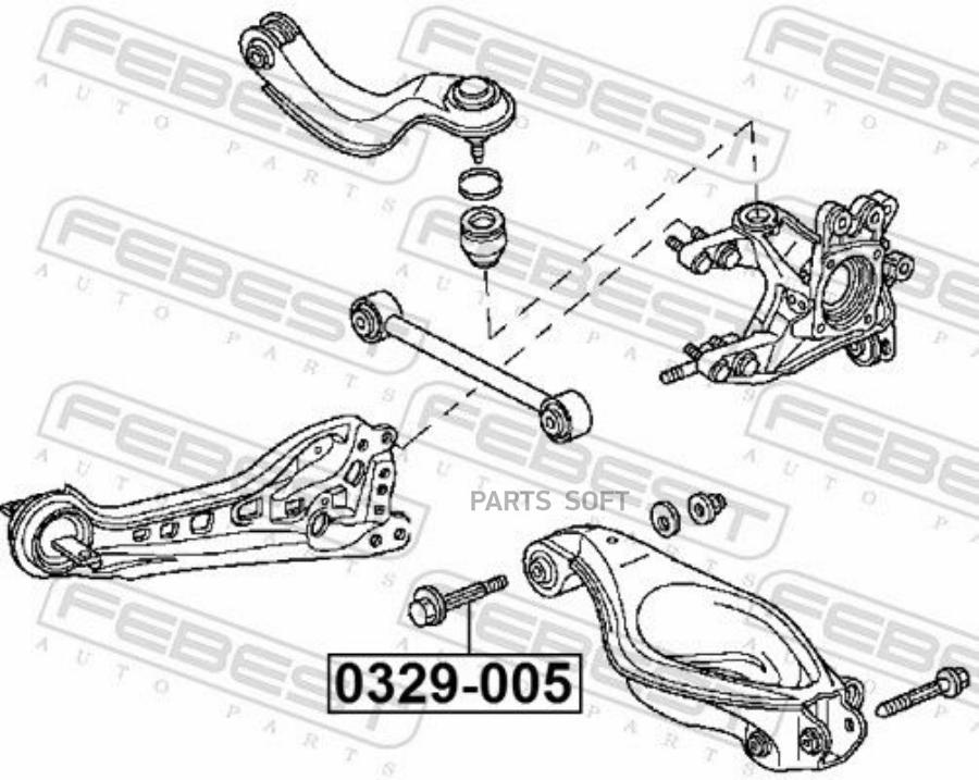 

FEBECT 0329-005 Болт с эксцентриком