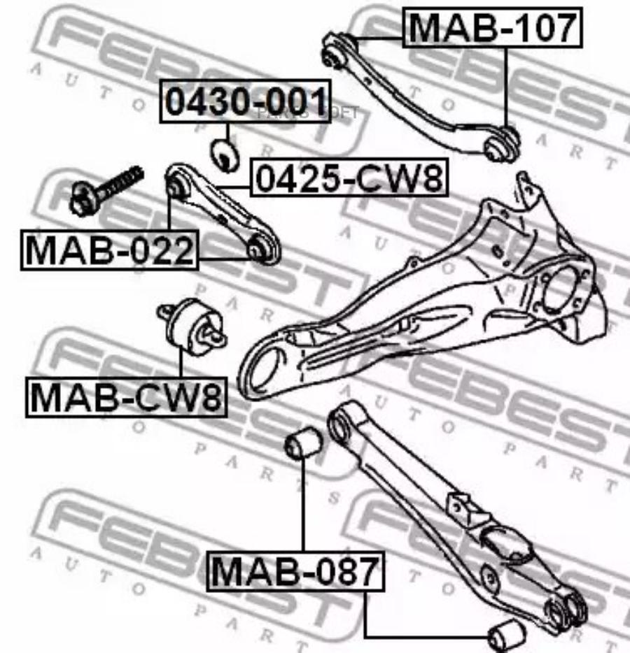 

FEBECT 0430-001 Эксцентрик 0430-001