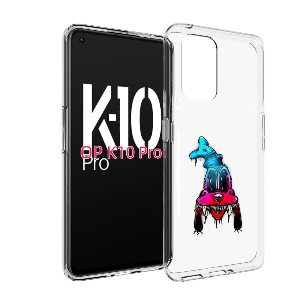 

Чехол MyPads Гуффи для OPPO K10 Pro, Прозрачный, Tocco