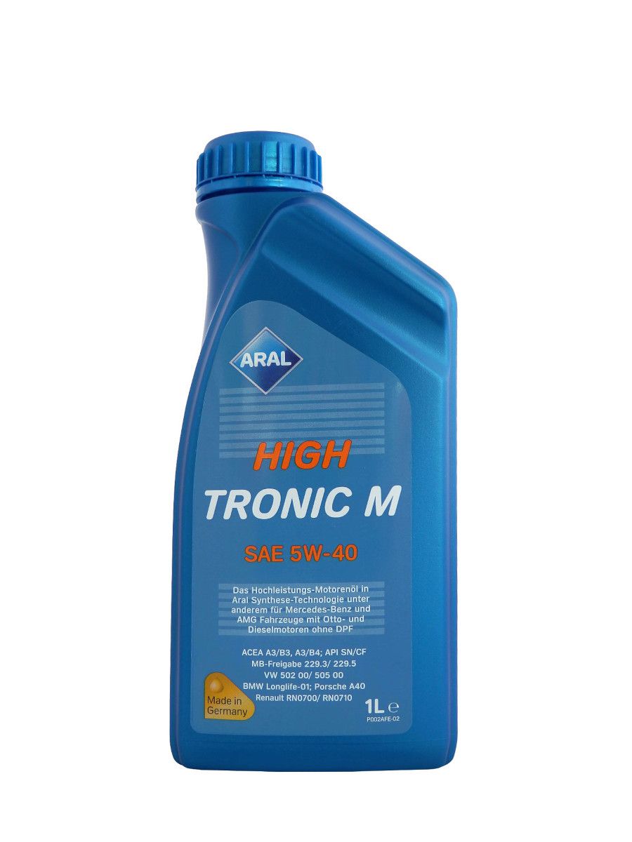 Моторное масло ARAL High Tronic M 150B6A 5W40 1л