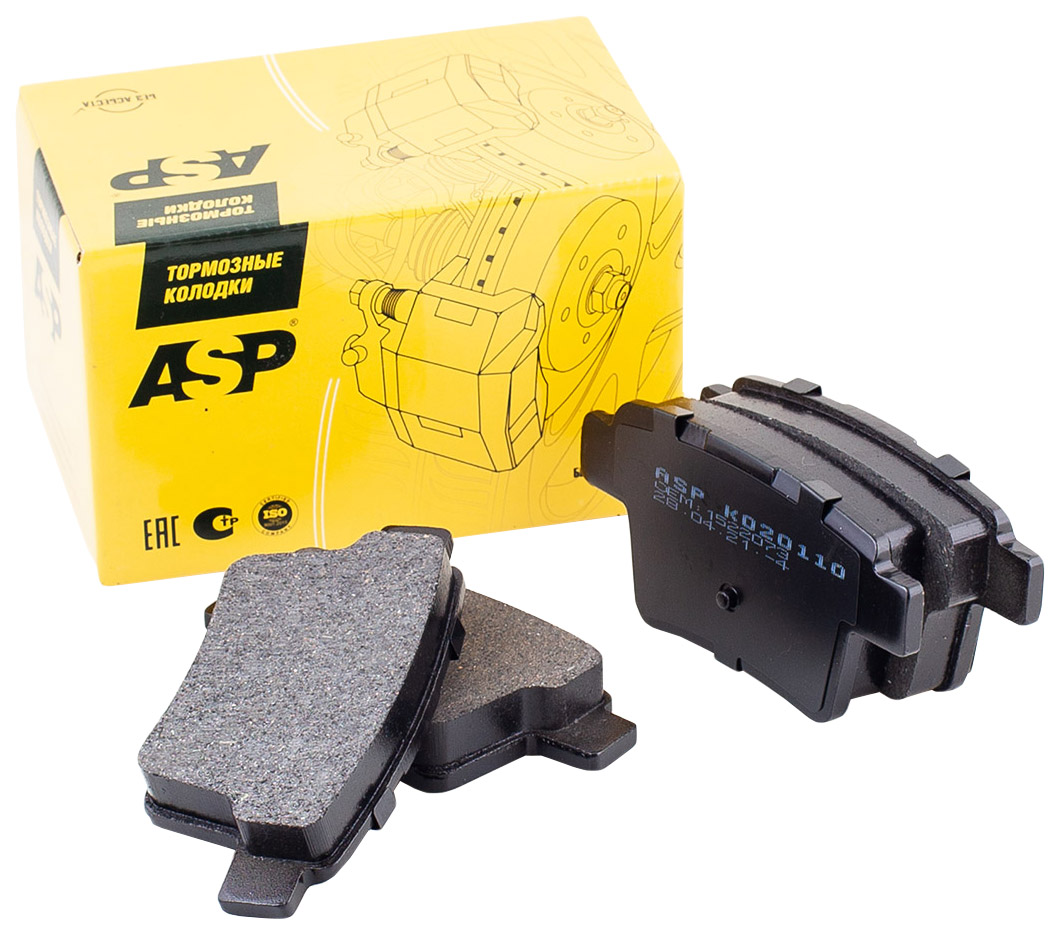 

Тормозные колодки ASP задние k020110