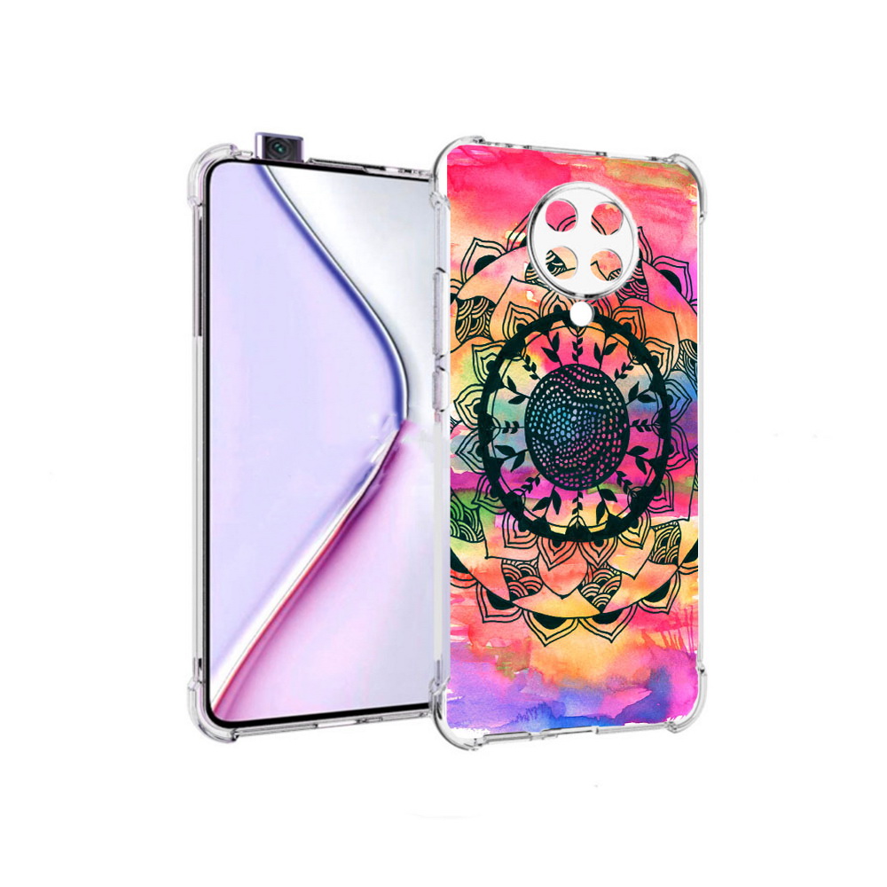 

Чехол MyPads яркая абстракция круглый цветок для Xiaomi Redmi K30 Pro Zoom 8/256GB, Прозрачный, Tocco