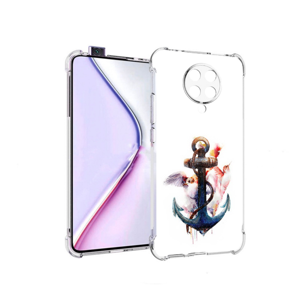 

Чехол MyPads якорь с птицами для Xiaomi Redmi K30 Pro Zoom 8/256GB/Redmi K30 Pro, Прозрачный, Tocco