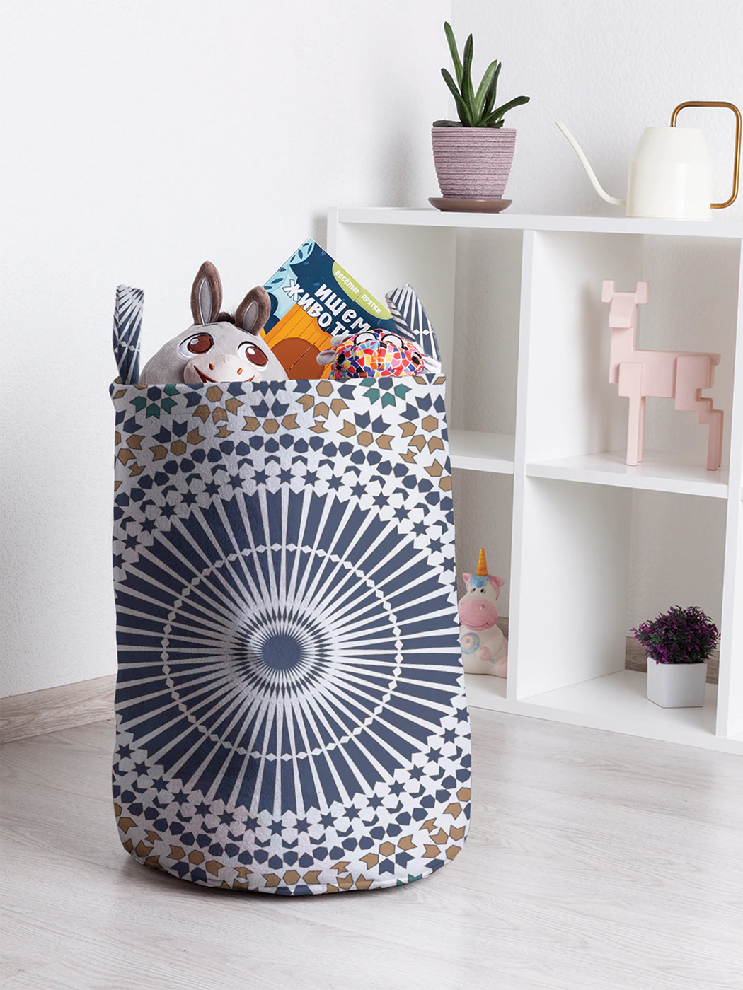 

Корзина для игрушек JoyArty 35x50 см toba_14014_M, Синий