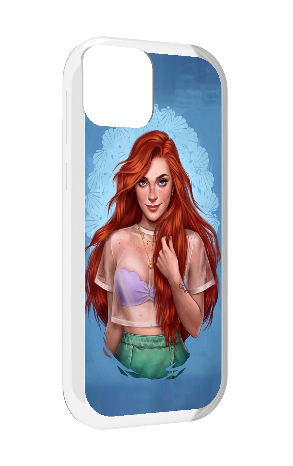 

Чехол MyPads девушка-в-голубом-фоне женский для UleFone Note 6 / Note 6T / Note 6P, Прозрачный, Tocco