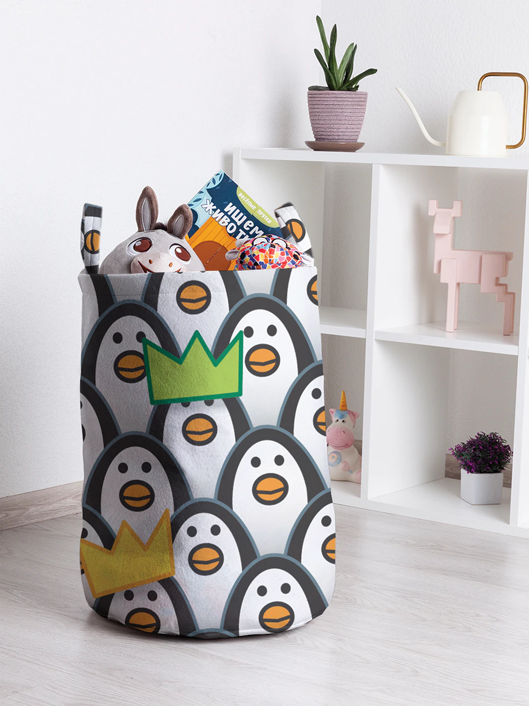 

Корзина для игрушек JoyArty 35x50 см toba_11864_M, Черный