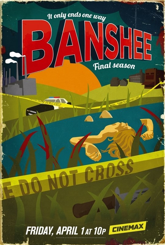 

Постер к сериалу "Банши" (Banshee) Оригинальный 68,6x101,6 см