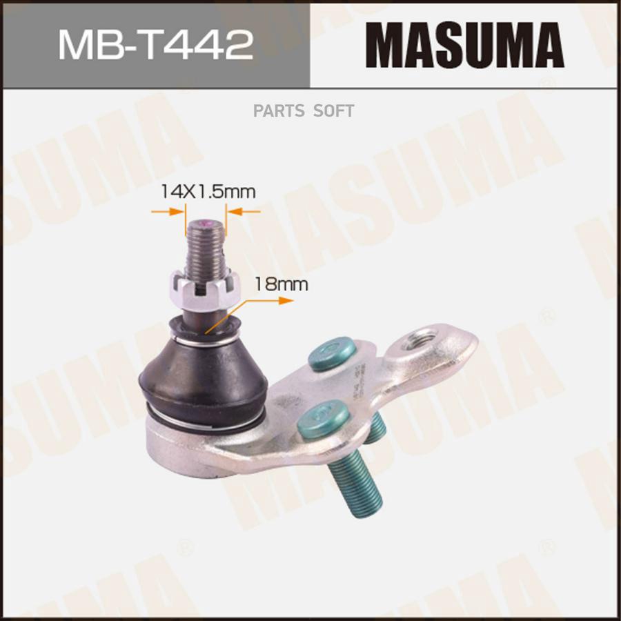 

Шаровая Опора Front Low Prius / Nhw20 Masuma арт. MBT442