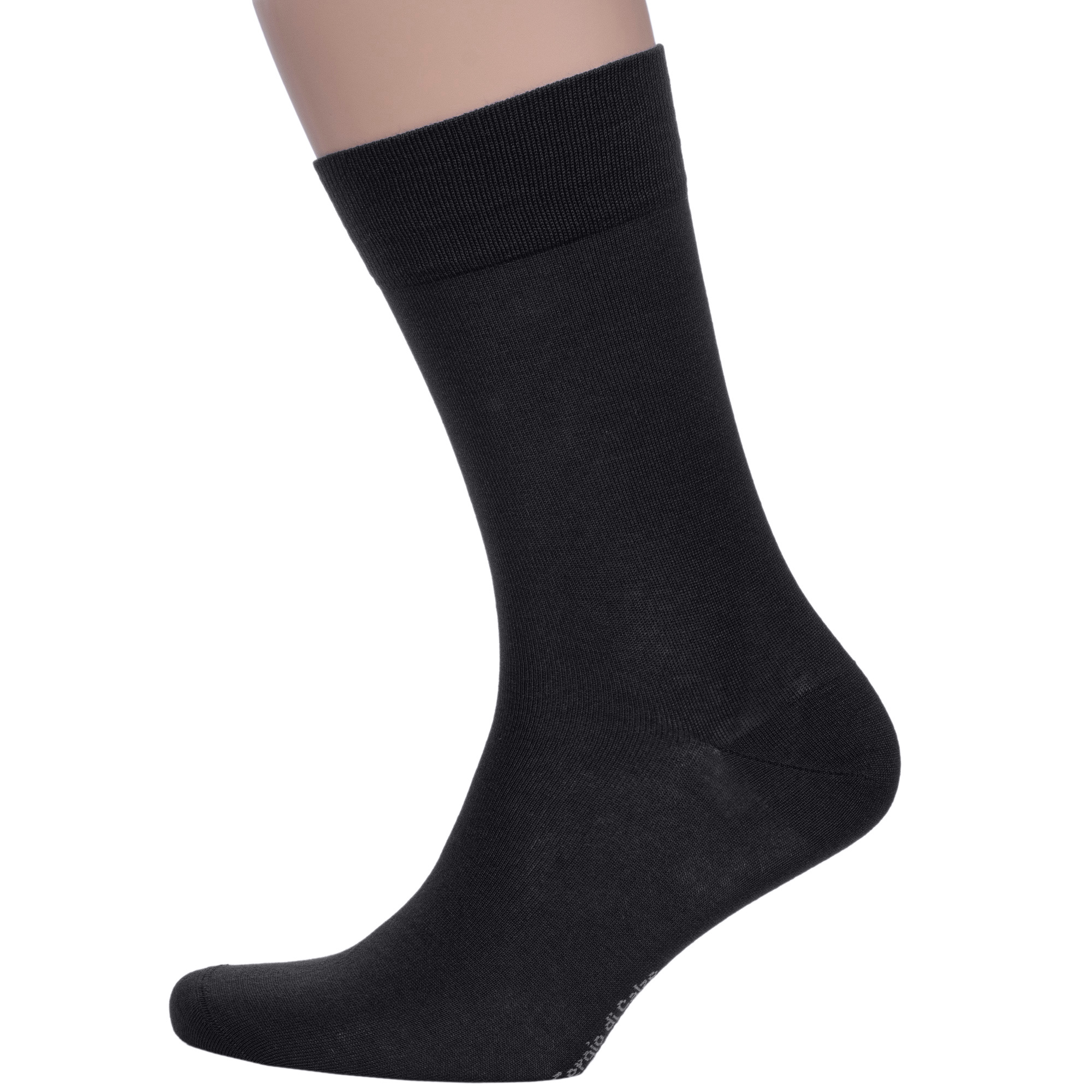 

Носки мужские Grinston socks 17SC3 черные 27, 17SC3