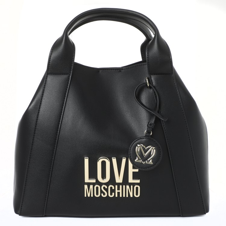 фото Комплект (сумка+брелок) женский love moschino jc4105pp черный