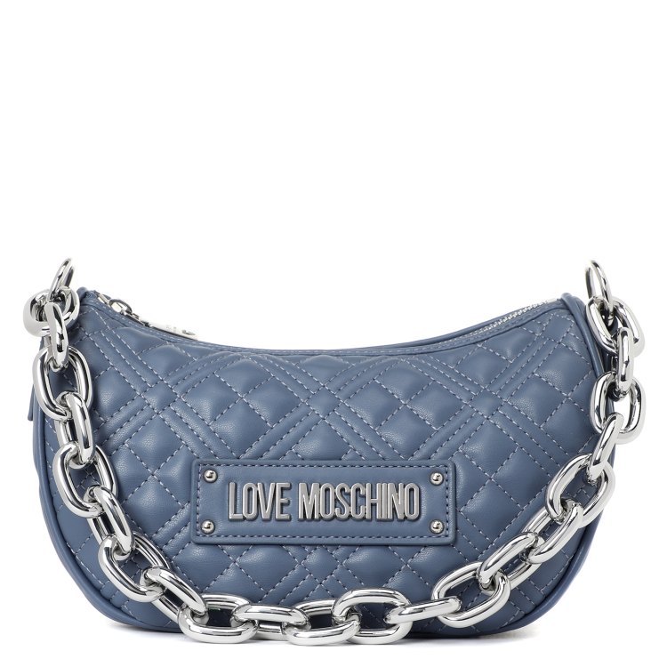 фото Сумка женская love moschino jc4027pp серо-синяя