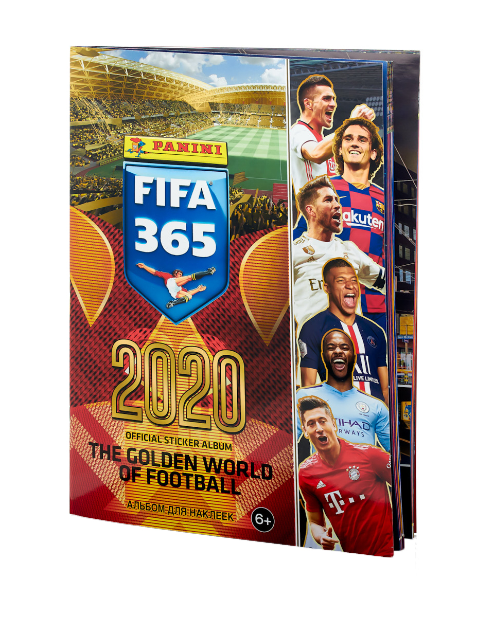 фото Альбом для наклеек panini fifa 365-2020