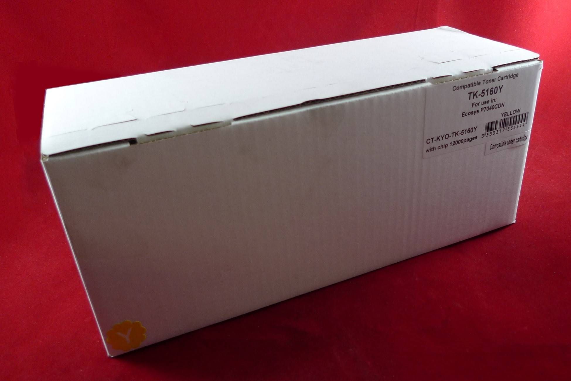 

Картридж ELP CT-KYO-TK-5160Y, Желтый, для Kyocera Ecosys P7040cdn TK-5160Y yellow 12K