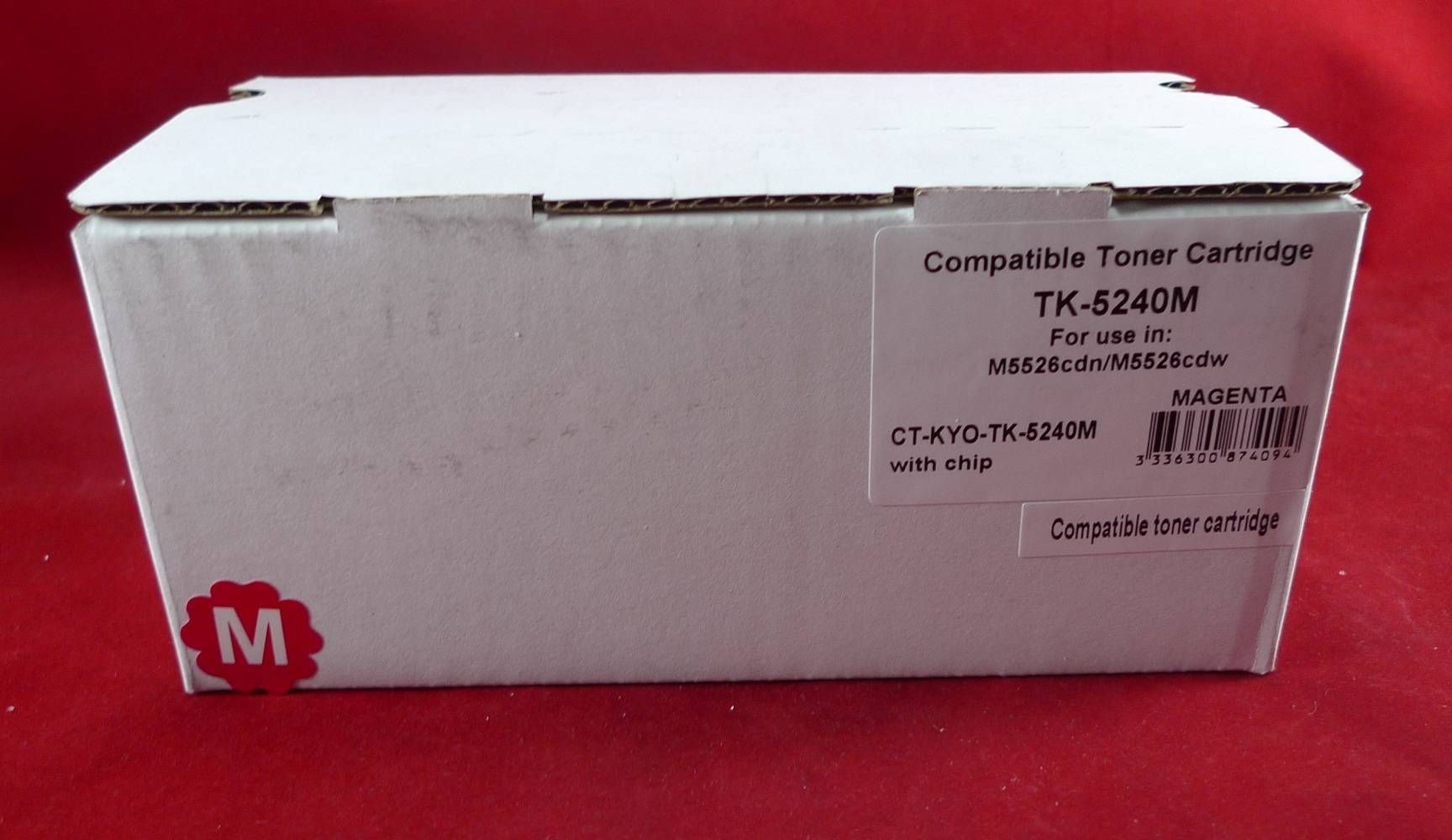 

Картридж ELP CT-KYO-TK-5240M, Пурпурный, для Kyocera Ecosys P5026cdn/P5026cdw/M5526cdn/M5526cdw TK-5240M magenta 3K