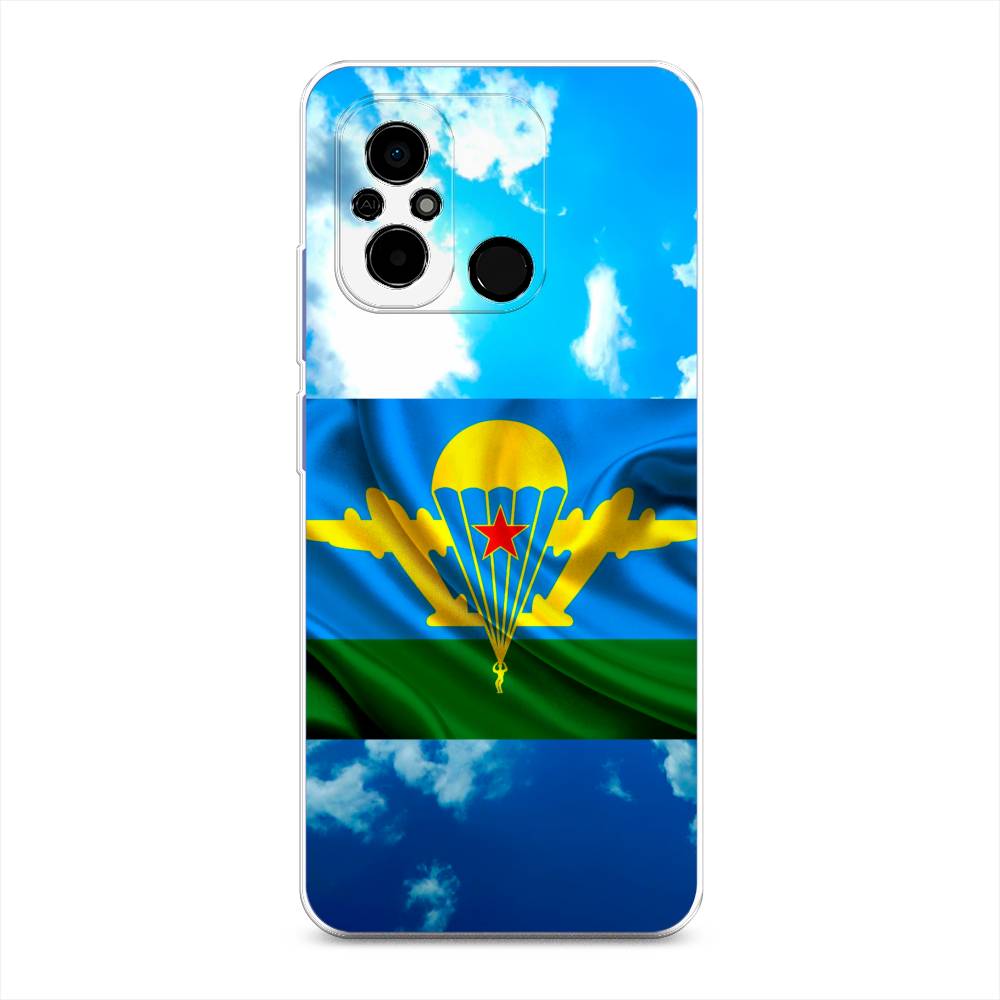 

Чехол Awog на Poco C55 "ВДВ флаг в небесах", Синий;зеленый;желтый, 318250-5