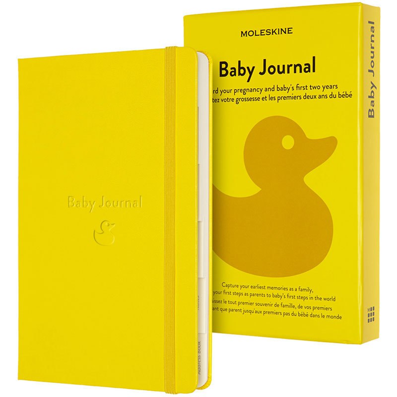 Блокнот Moleskine карманный PASBABY, желтый