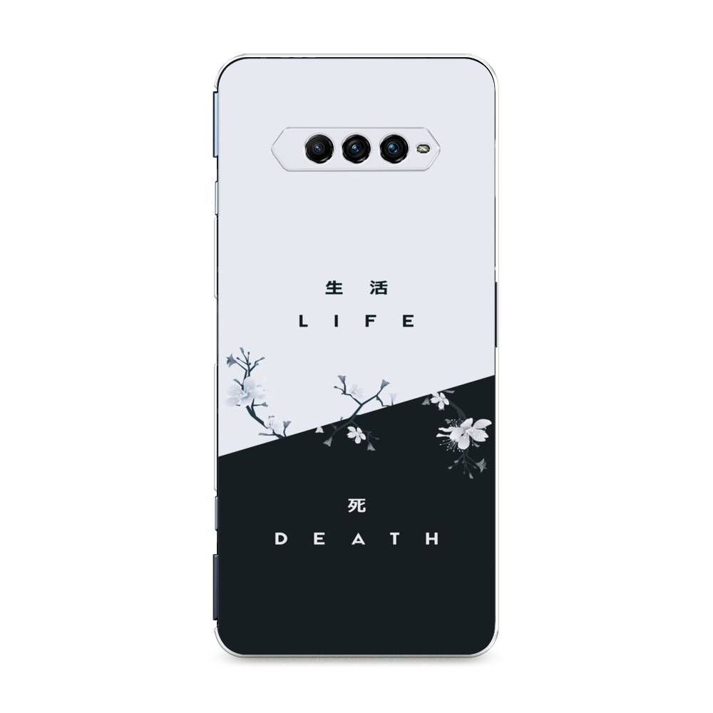 

Чехол Awog на Xiaomi Black Shark 4 pro "Life and death", Черный;серый, 317650-7