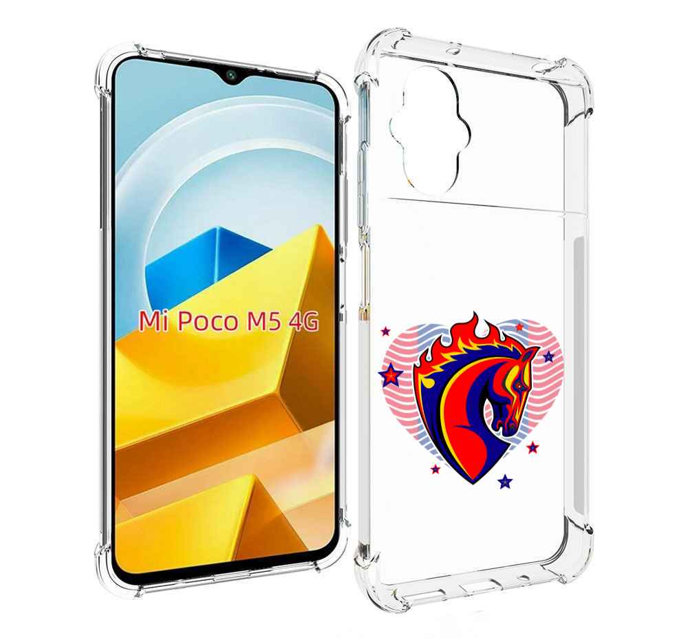 

Чехол MyPads Tocco для Xiaomi M5 ФК ЦСЛ Лошадь, Прозрачный, Tocco