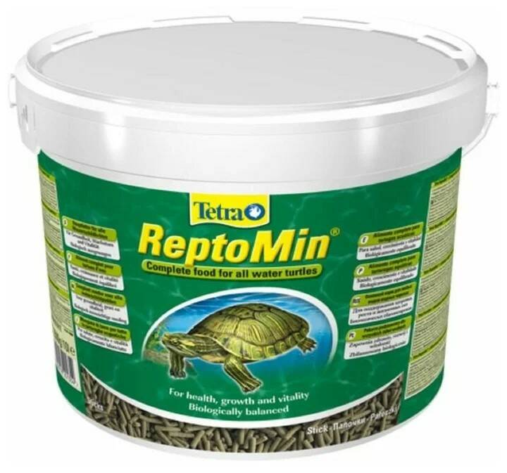 Корм для рептилий Tetra ReptoMin, гранулы, 10 л