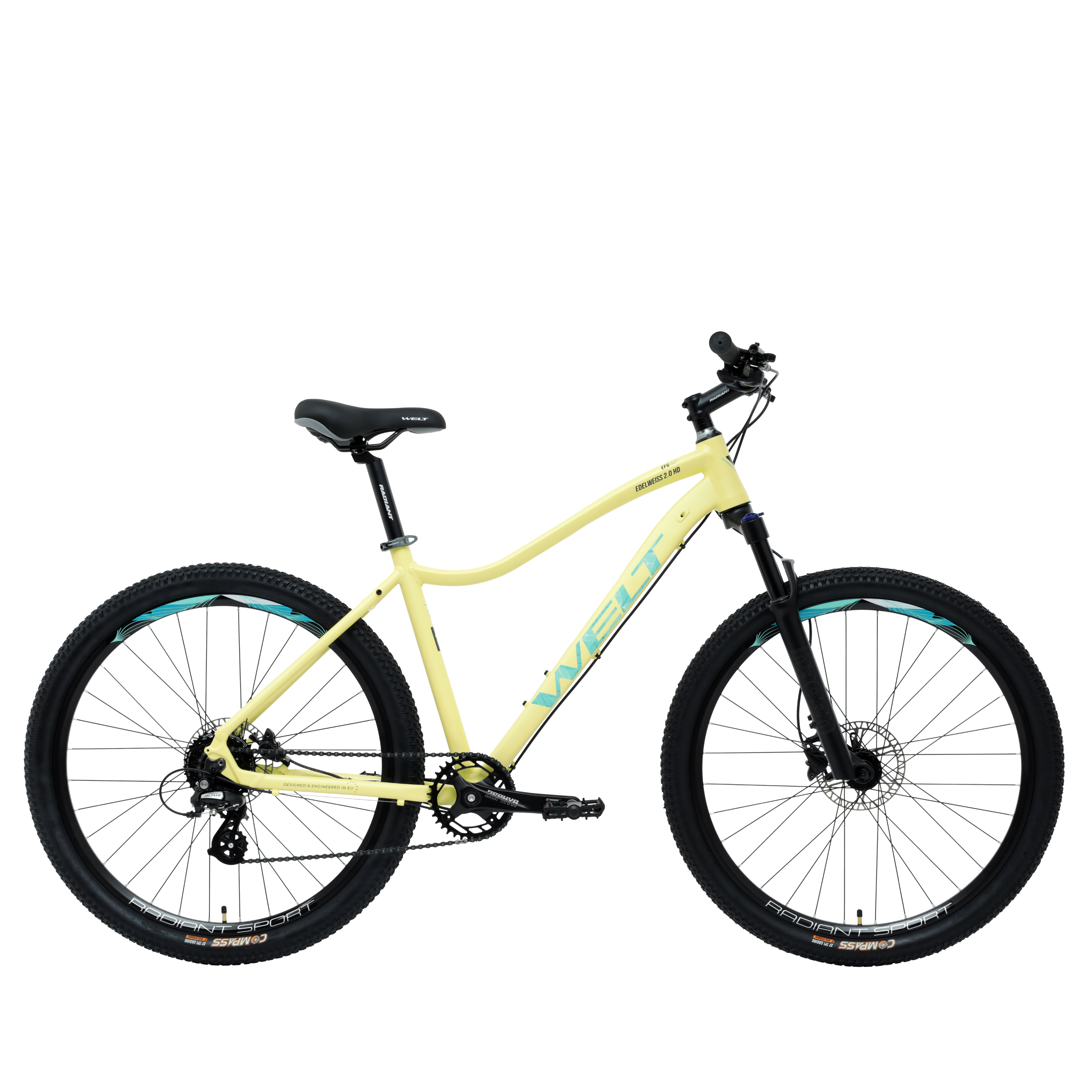 Велосипед Welt 2023 Edelweiss 2.0 HD 27 Lemon Yellow 16