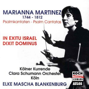 Martinez. Psalm Cantatas - Elke Mascha Blankenburg