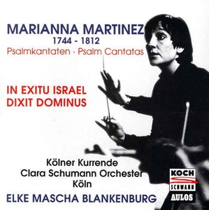

Martinez. Psalm Cantatas - Elke Mascha Blankenburg