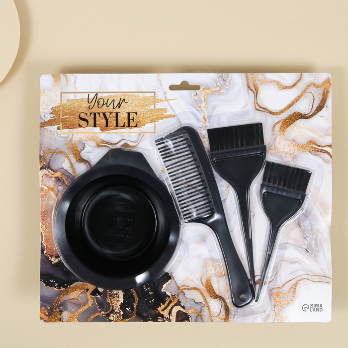

УЦЕНКА Аксессуары для окрашивания волос «Your style», Art beauty_массажеры