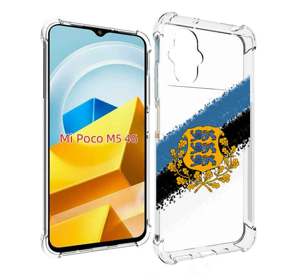 

Чехол MyPads Tocco для Xiaomi M5 герб флаг эстонии-2, Прозрачный, Tocco