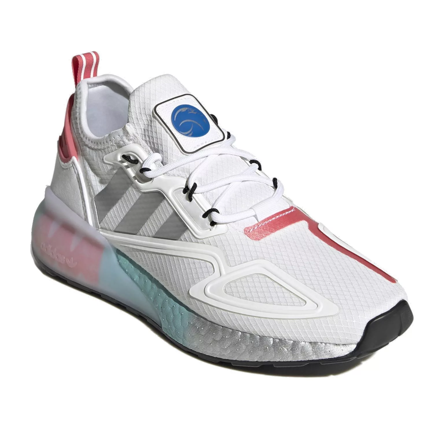 

Кроссовки женские Adidas ZX 2K BOOST W белые 36 EU, ZX 2K BOOST W