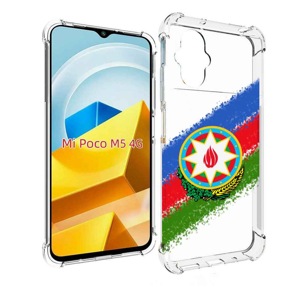 

Чехол MyPads Tocco для Xiaomi M5 герб флаг Азербайджана, Прозрачный, Tocco