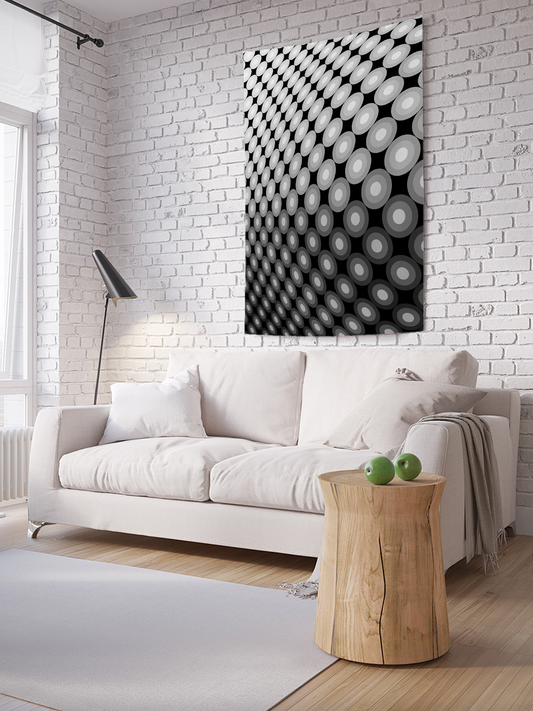 

Вертикальное фотопанно на стену JoyArty Блики кругов 150x200 см, Блики кругов