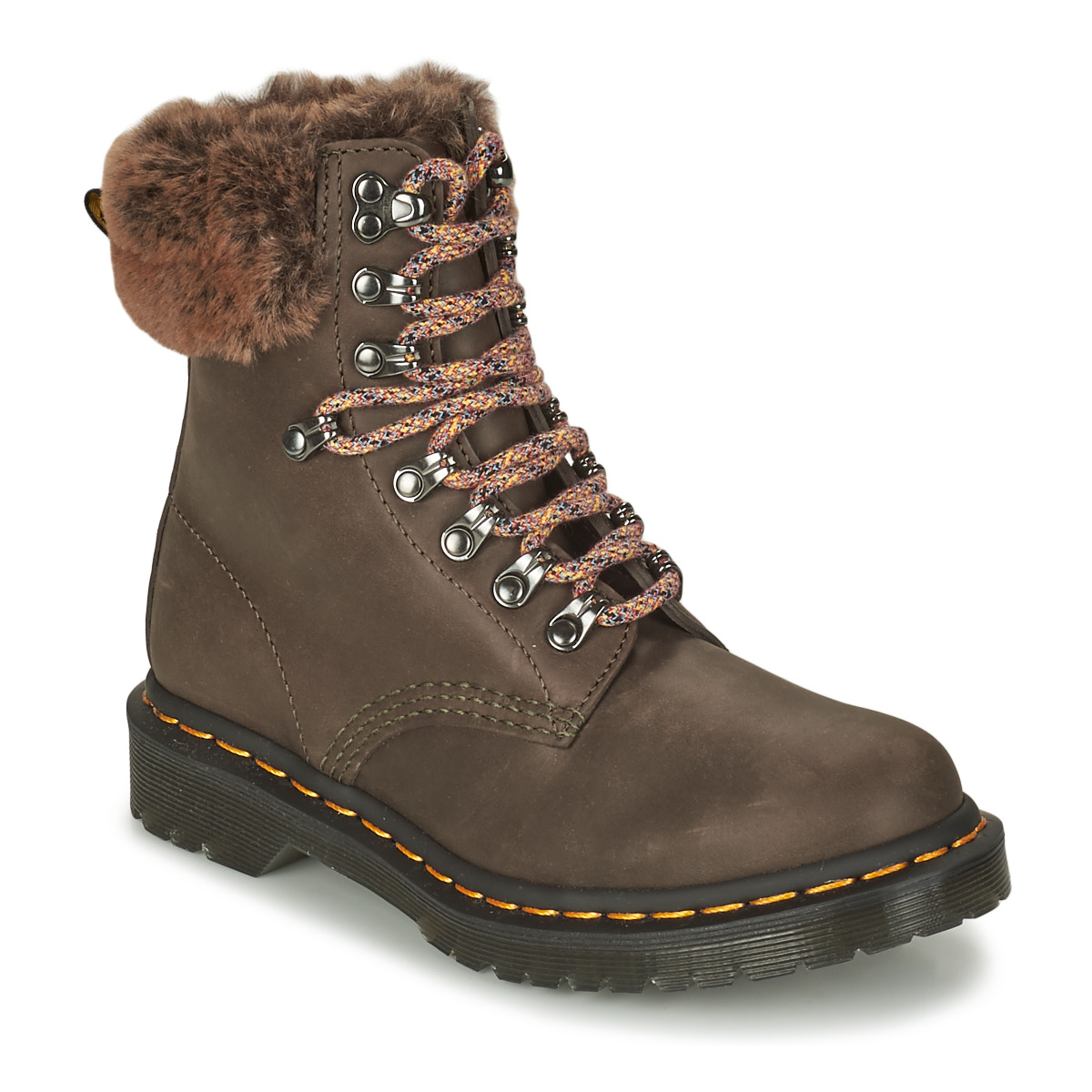 

Ботинки женские Dr. Martens 19905483 коричневые 38 EU, Коричневый, 19905483
