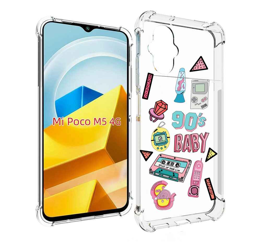 

Чехол MyPads Tocco для Xiaomi M5 гаджеты-90х, Прозрачный, Tocco