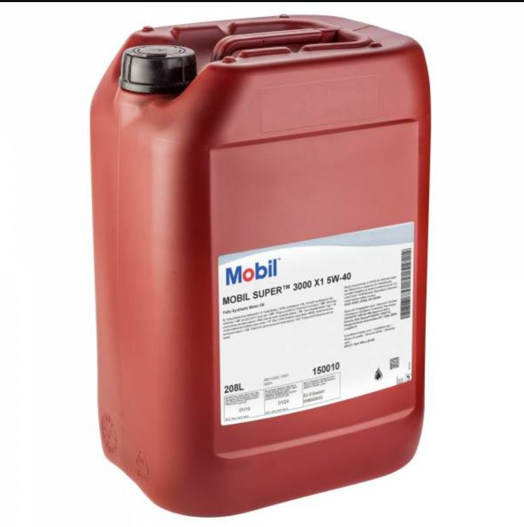 

Моторное масло синтетическое Mobil Super 3000 X1 5W-40 20 л., Super 3000 X1 5W-40