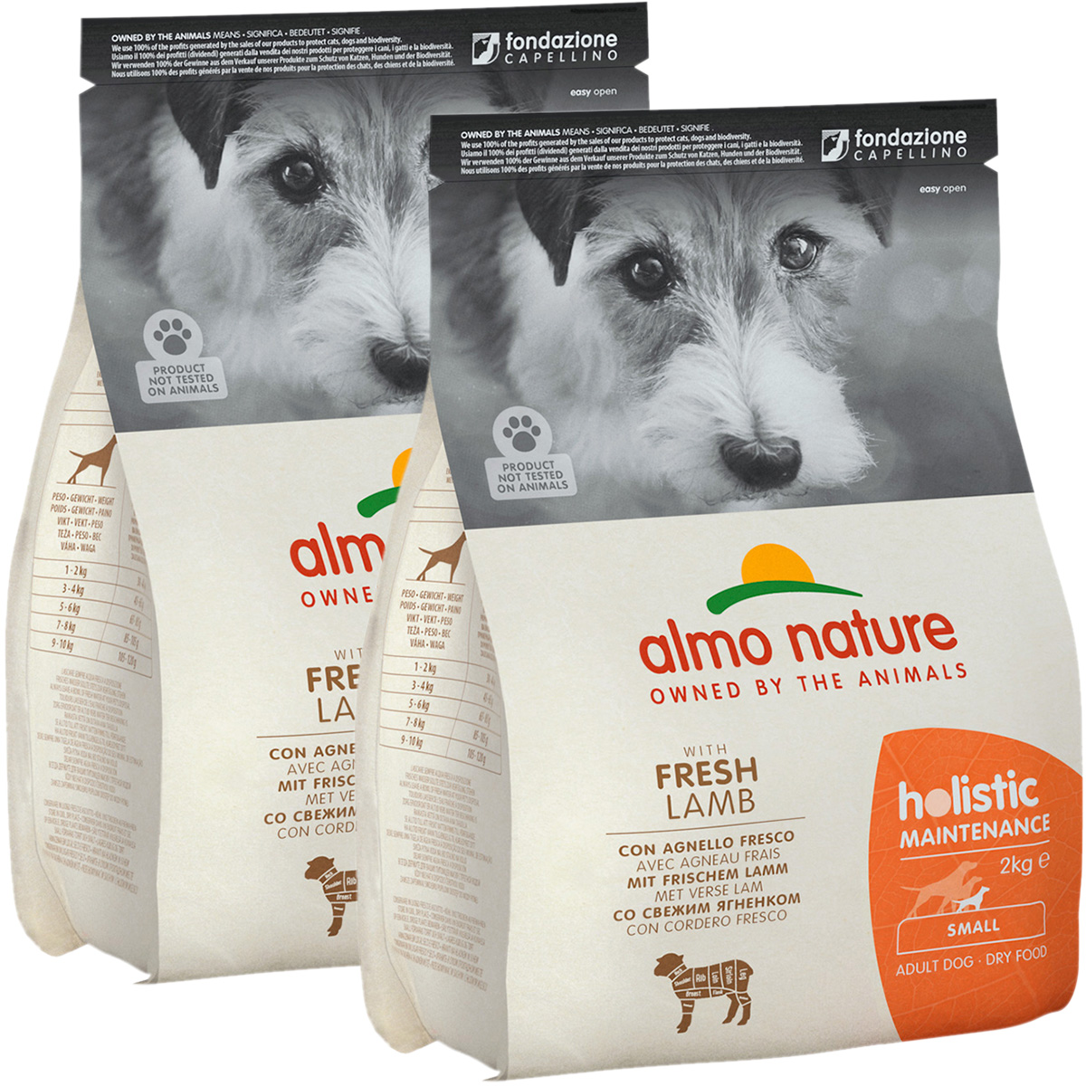 

ALMO NATURE ALMO NATURE ADULT DOG SMALL & LAMB для взрослых собак маленьких пород с ягненк