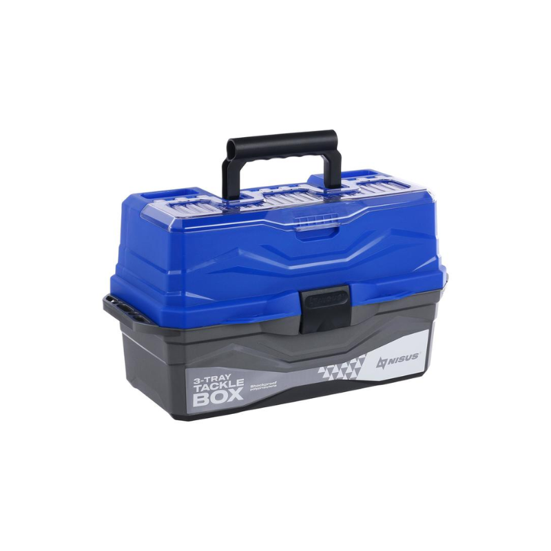 

Ящик для снастей Tackle Box NISUS трёхполочный, цвет синий