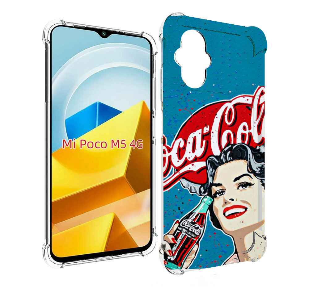 

Чехол Mypads Вкусная Кола Картинка Для Poco M5 Про, Прозрачный, Tocco