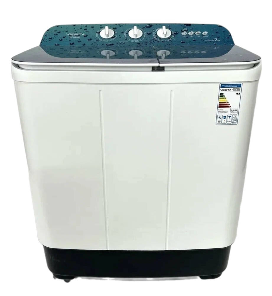

Активаторная стиральная машина Vesta WMG 70P белый, WMG 70P