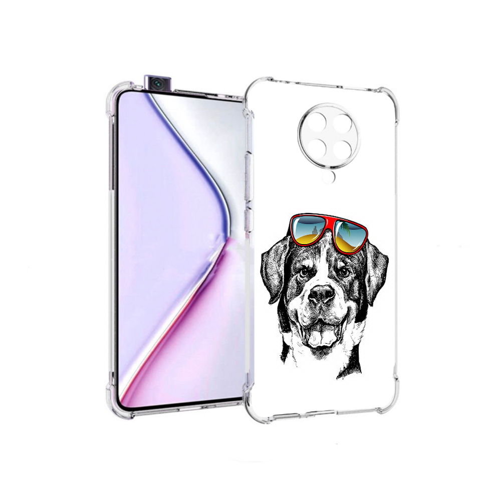 

Чехол MyPads счастливая собака для Xiaomi Redmi K30 Pro Zoom 8/256GB/Redmi K30 Pro, Прозрачный, Tocco