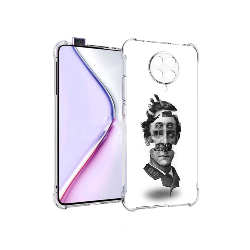 

Чехол MyPads страшное лицо абстракция для Xiaomi Redmi K30 Pro Zoom 8/256GB, Прозрачный, Tocco