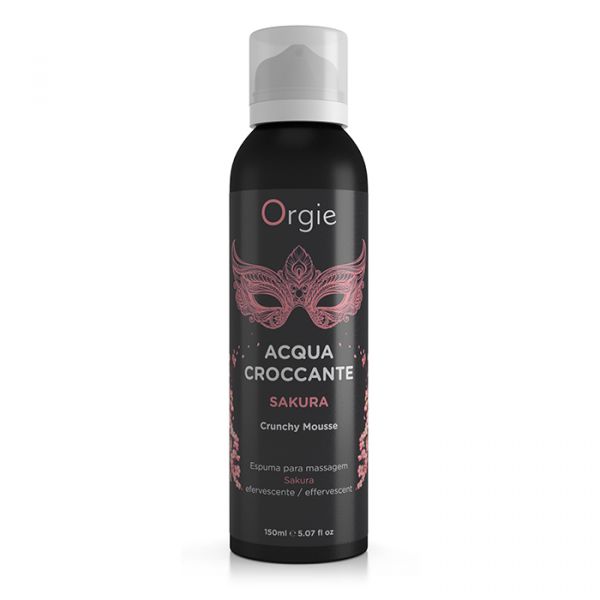 

Шипучая увлажняющая пена Orgie для массажа Acqua Croccante Sakura 150 мл, Orgie Шипучая увлажняющая пена для массажа Acqua Croccante Sakura, 150 мл
