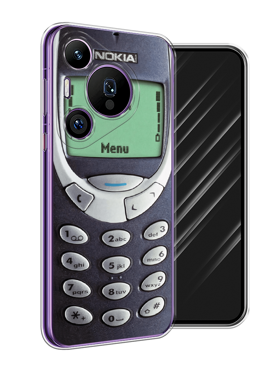

Чехол Awog на Huawei Pura 70 Pro/70 Pro Plus "Нокия", Зеленый;серый;черный, 6124450-1