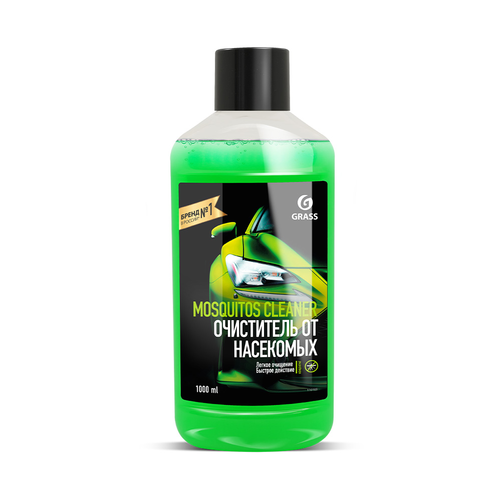 Стеклоомыватель для автомобиля GRASS Mosquitos Cleaner концентрат 1 л