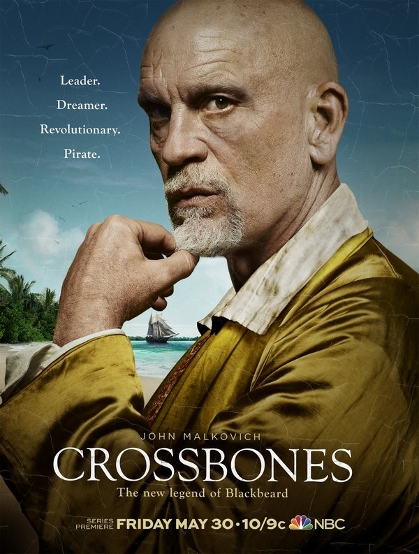 

Постер к сериалу "Череп и кости" (Crossbones) Оригинальный 83,8x101,6 см